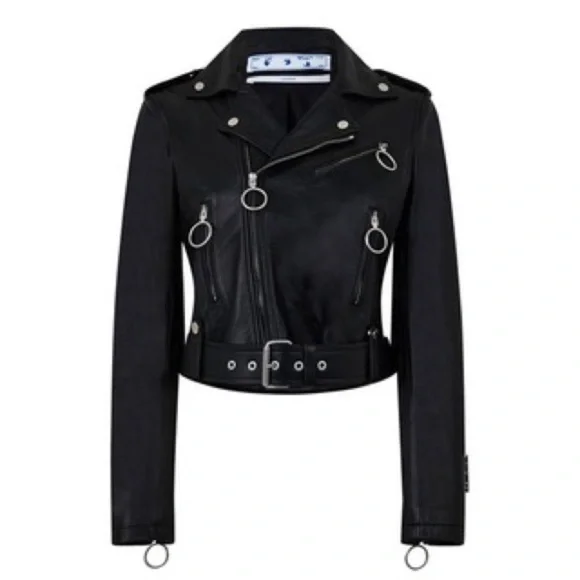 Off-White™️ 💯 leather jacket - Picture 2 of 15